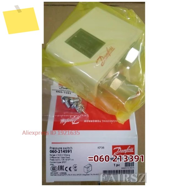 DAN.FOSS KP36 060-214591 업데이트 버전 압력 스위치 FAIRSZ STORE 제품 이미지