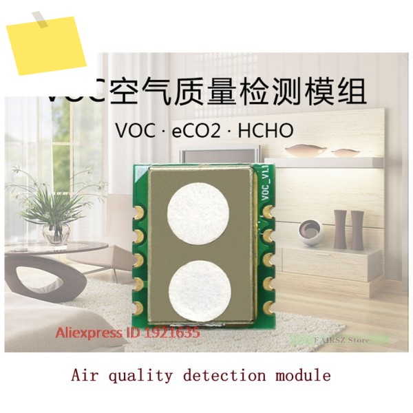 2PCS 공기질 감지 모듈 VOC eCHO 3 In 1 제품 이미지