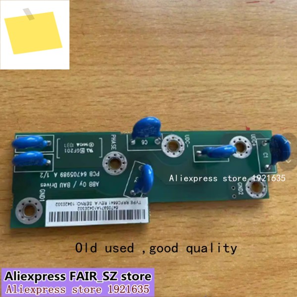 고품질 PCB 64705989 RRFC-6641 ABB-800 시리즈 인버터 흡수 필터 보드 80-90% 중고 제품 이미지