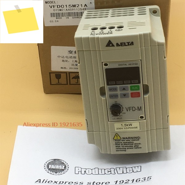 원래 주파수 변환기 1.5W 220V VFD015M21A. 제품 이미지