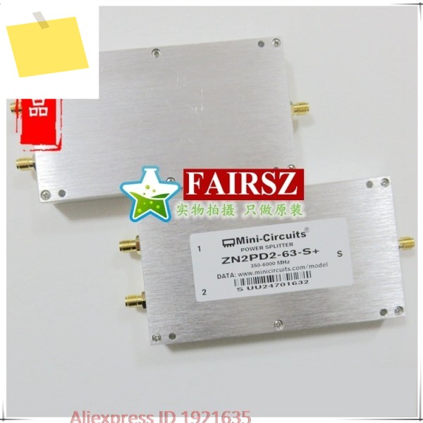 미니-서킷츠 ZN2PD2-63-S+ 350-6000MHz 파워 스플리터 SMA 제품 이미지
