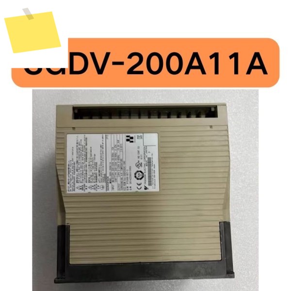 중고 SGDV-200A11A 시리즈 5 3KW m2 버스 서보 드라이버는 테스트를 거쳤으며 손상되지 않았습니다. 제품 이미지