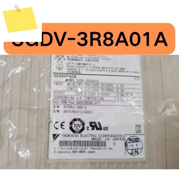 신품 서보 드라이브 SGDV-3R8A01A 500W , 가능 제품 이미지