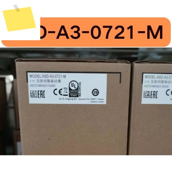 을 위해 가 있는 신품 ASD-A3-0721-M 750W 서보 드라이버 제품 이미지