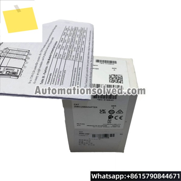 2080-USBADAPTER USB 어댑터 플러그 새 제품 공장 밀봉 제품 이미지