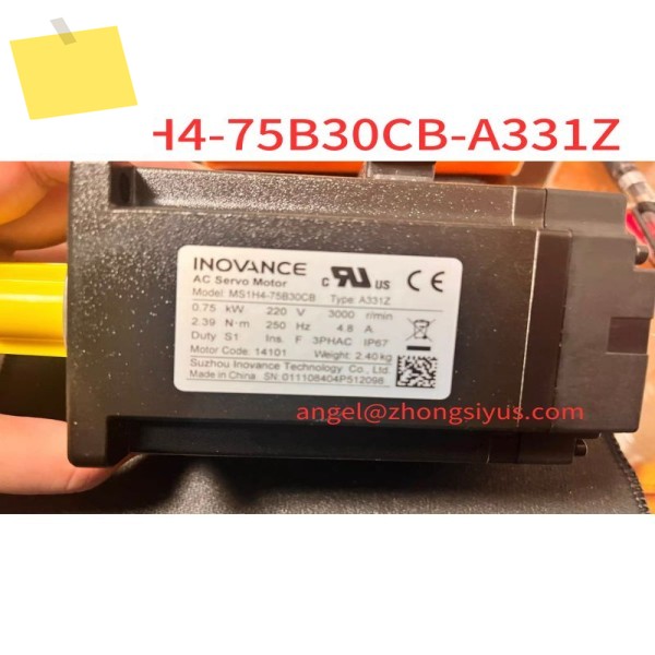 MS1H4-75B30CB-A331Z 신품 0.75kw 모터 제품 이미지