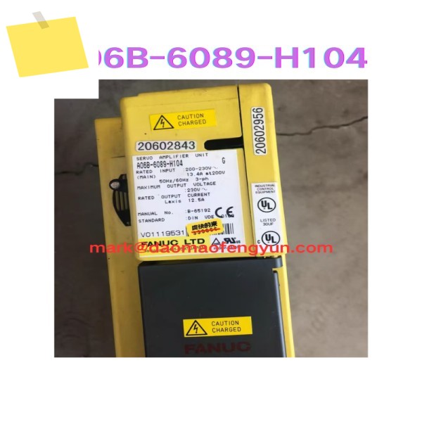 A06B-6089-H104 중고 드라이브 테스트 완료 OK 제품 이미지