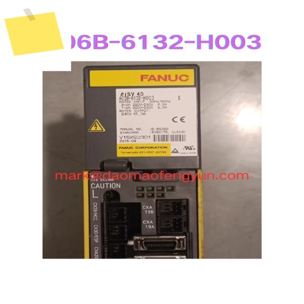 A06B-6132-H003 중고 서보 드라이브 테스트 완료, 제품 이미지