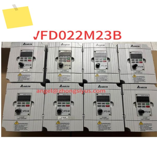 VFD022M23B 중고 주파수 변환기 2.2kw, 220V 제품 이미지