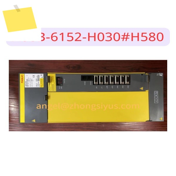 A06B-6152-H030 H580 중고 Fanuc 서보 드라이브는 CNC 기계에 대해 테스트를 거쳤습니다 제품 이미지