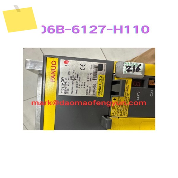 A06B-6127-H110 중고 서보 드라이브 테스트 완료 제품 이미지