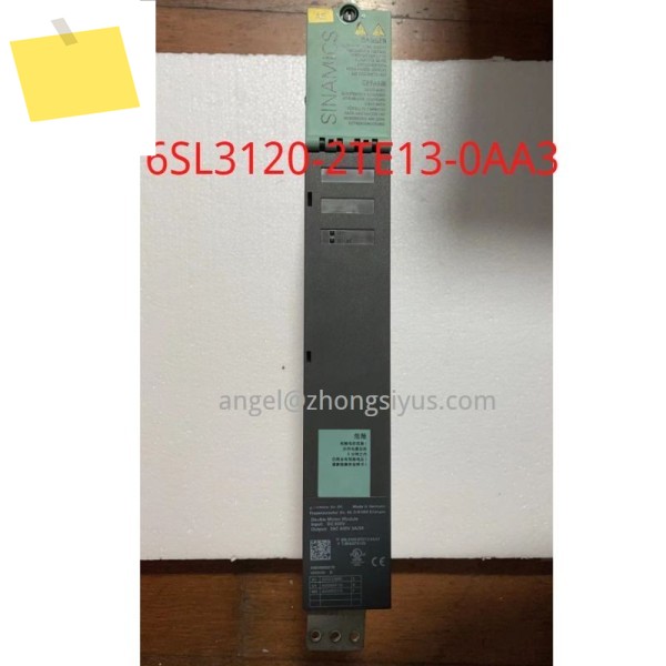6SL3120-2TE13-0AA3 SINAMICS S120 이중 모터 모듈 3 A3 A 양호한 상태 기능 정상 제품 이미지