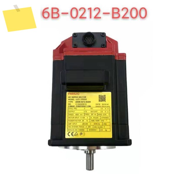 A06B-0212-B200 CNC 선반 기계용 중고 FANUC 서보 모터 제품 이미지