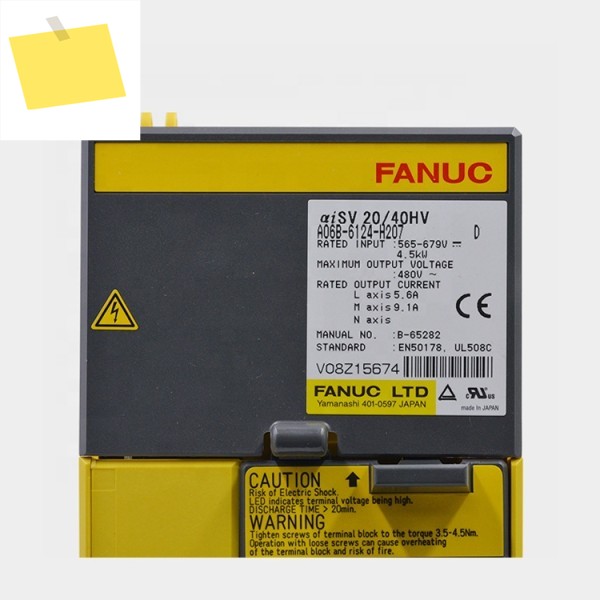 A06B-6124-H207 CNC 시스템용 Fanuc 서보 드라이브 증폭기 모듈 제품 이미지