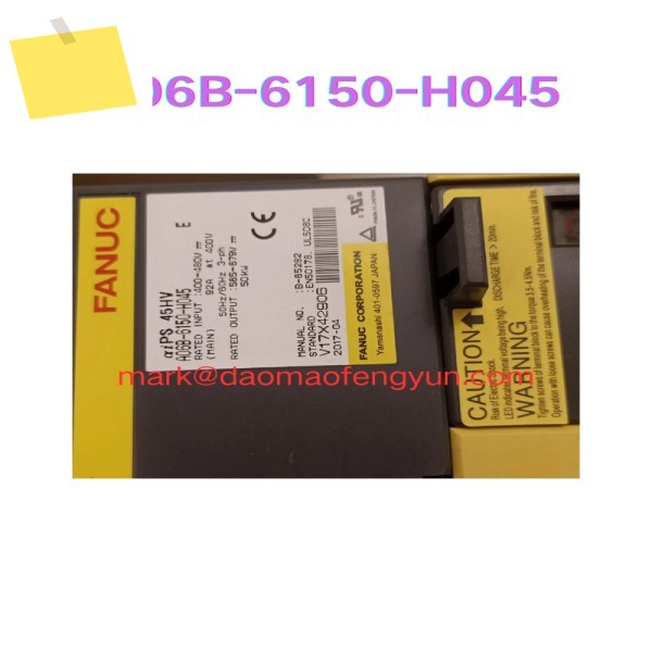 A06B-6150-H045 중고 서보 드라이브 테스트 완료, 제품 이미지