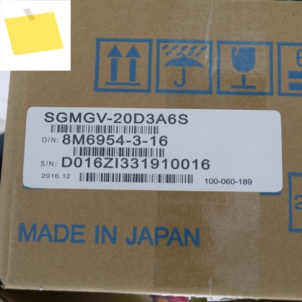 SGMGV-20D3A6S 신품 YASKAWA 서보 모터 제품 이미지