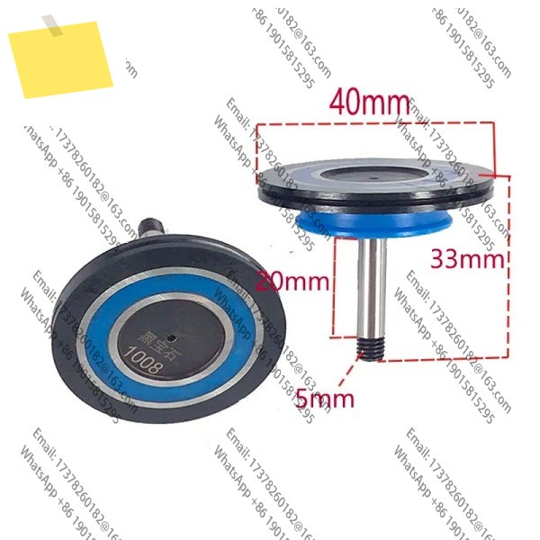 블랙 다이아몬드 가이드 휠 풀리 1008 OD40mm33mm 길이 2개 CNC 와이어 절단기 커터 캇타 카타 부품용 제품 이미지
