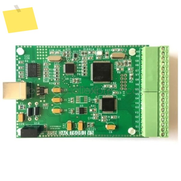 USB DAQ 동기식 데이터 수집 보드 절연 8 차동 16비트 10V 아날로그 입력 20Ksps, 8AD C # Labview VB.net lvm TXT 제품 이미지