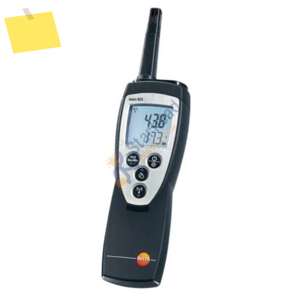 Testo 625 무선 습도계 공기 온도 측정기 NTC 및 K 유형 프로브 습구 빗물 점 0563 제품 이미지