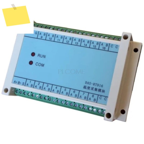 16채널 PT100 RTD 16비트 온도 수집 모듈, RS485 Modbus DAQ 제품 이미지