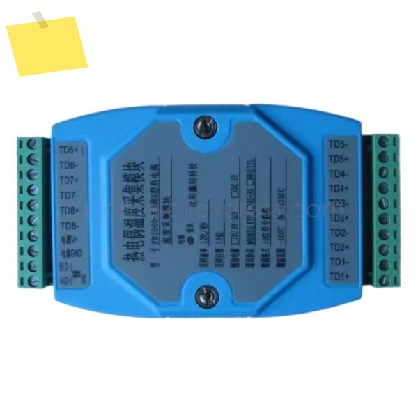 형 8채널 절연 K J N T E 타입 열전대 온도 수집 모듈, RS485 Modbus RTU DAQ, ADAM DIN 레일 제품 이미지