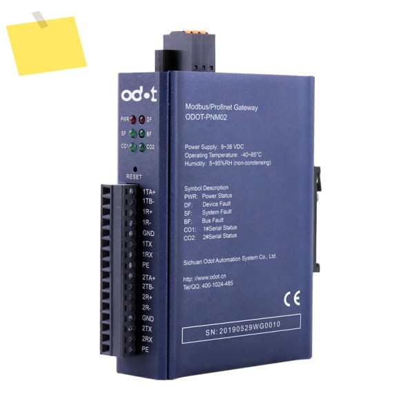 PROFINET 변환기 프로토콜 게이트웨이 RS232 RS485 산업용 등급에 대한 MODBUS-RTUASCII 또는 비표준 제품 이미지
