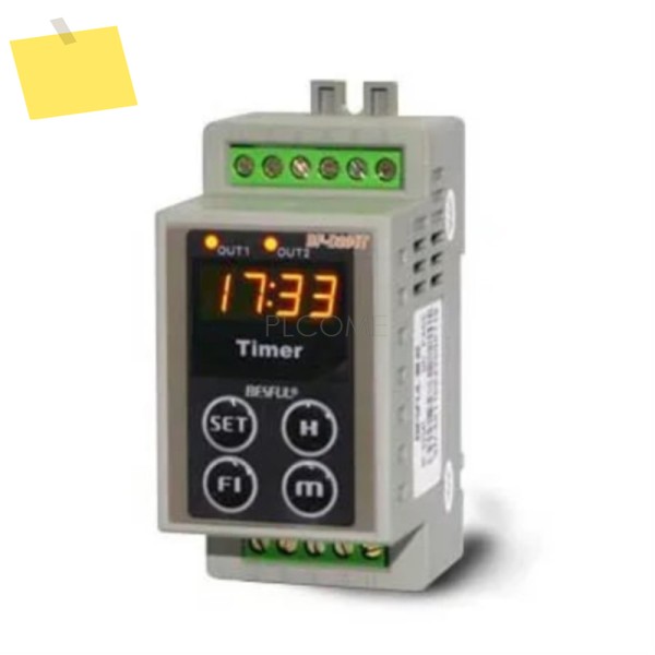 듀얼 채널 시간 컨트롤러4-8 주기 2 NO 접촉 출력 타이머 디스플레이 Din Rail 제품 이미지