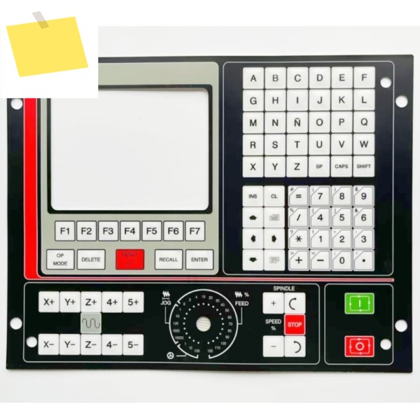 Fagor 8025 CNC HMI 패널용 멤브레인 키패드 버튼 제품 이미지