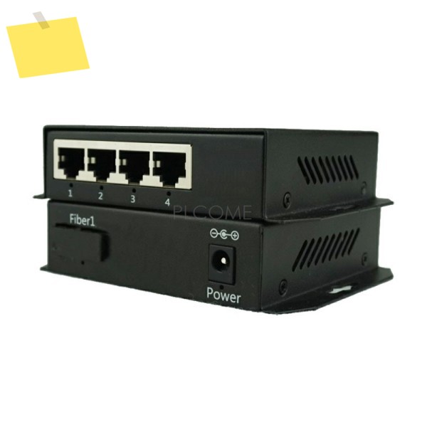 1F4E 파이버 고속 이더넷 스위치, 단일 모드 듀얼 광 SC 1개, 무선 AP IP 카메라용 RJ45 메가비트 100M 업링크 4개 제품 이미지