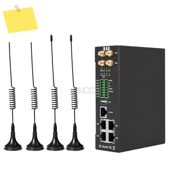 산업용 4G 셀룰러 라우터 이더넷 WiFi RS485 RS232 - RTU 듀얼 SIM 디지털 아날로그 Modbus MQTT IOT 엣지 게이트웨이 제품 이미지