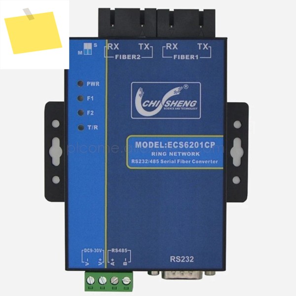 1쌍 2 채널 자체 치유 링 네트워크 광섬유 모뎀 RS485RS232 단일 모드 직렬 커버터 SCFC 제품 이미지