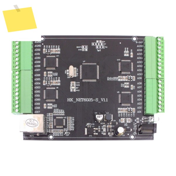 이더넷 NET DAQ 동기식 수집 카드 32SE 16비트 단일 종단 18KHz 아날로그 입력, LabVIEW MATLAB 제품 이미지