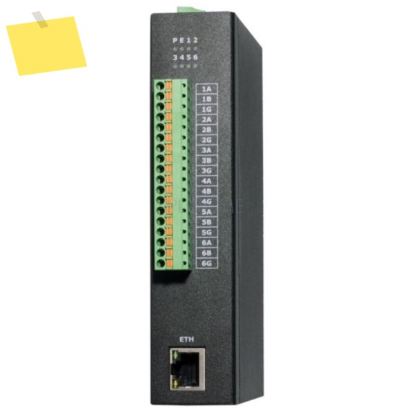 스마트 Modbus 게이트웨이, 6채널 절연 RS485 직렬 서버 장치, MQTT RTU - TCP 멀티 마스터 허브 제품 이미지