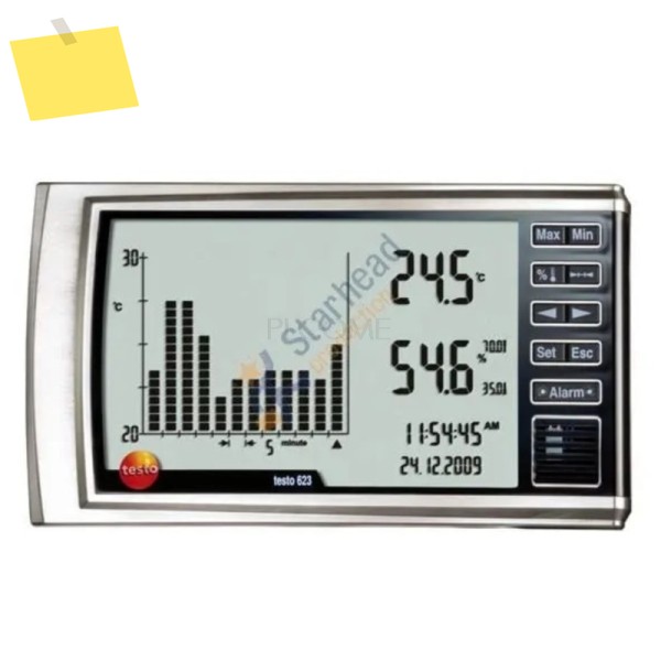 Testo 623 습도계 온도 측정 모니터 미터, 기록 기능이 있는 고정밀, 0560 제품 이미지