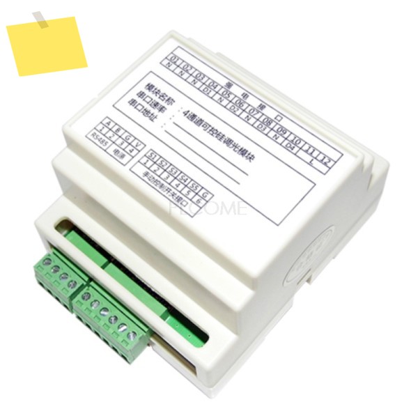 트라이액 사이리스터 조광기 모듈, 조도 조절 LED 조명용 제어 스위치, RS485 Modbus RTU, 4 채널 제품 이미지