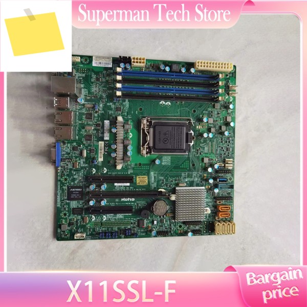 슈퍼마이크로 X11SSL-F 1151핀 싱글 채널 서버 마더보드 C232 E3-v56 듀얼 네트워크 포트용 제품 이미지