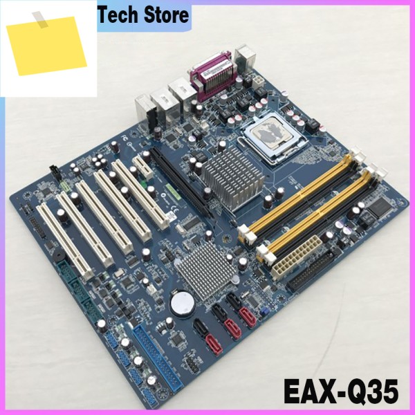산업용 컴퓨터 장비 마더보드 듀얼 네트워크 포트 5 PCI EAX-Q35 제품 이미지
