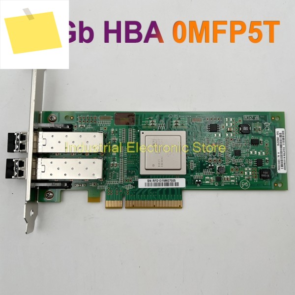 QLOGIC QLE2562-DEL 듀얼 포트 광섬유 카드 8Gb HBA 0MFP5T용 제품 이미지