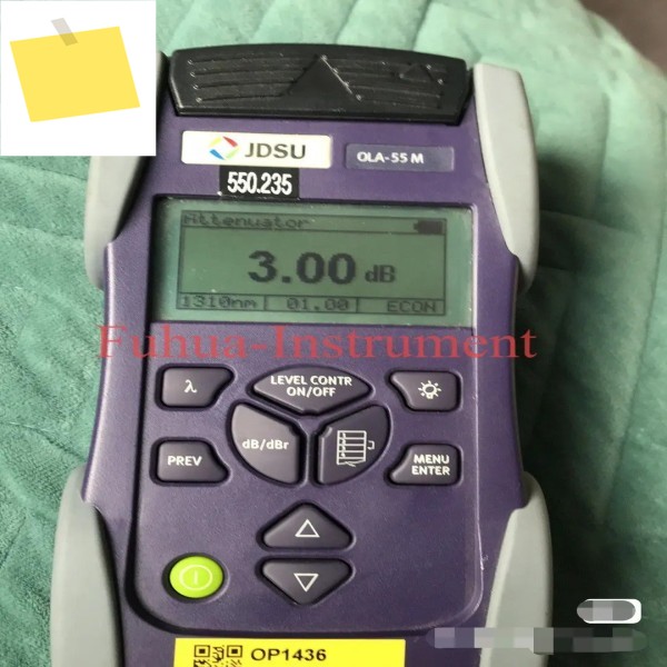JDSU OLA-55M 휴대용 광 감쇠기 최대 전력 +23dBm 1260nm-1650nm 제품 이미지