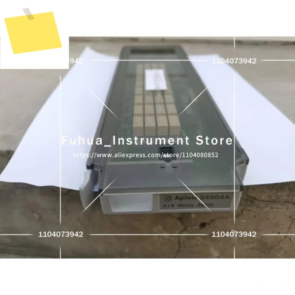 1PC Keysight Agilent 34904A 4 X 8 매트릭스 스위치 모듈 양호한 상태로 테스트됨 제품 이미지