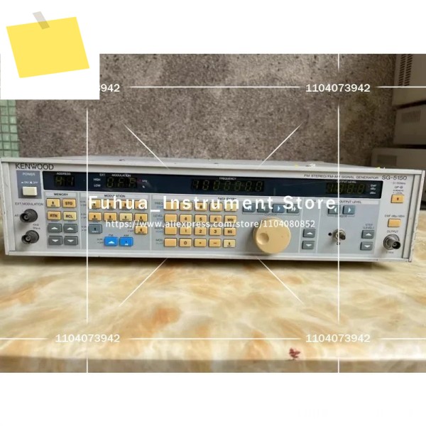 KENWOD SG-5150 FM 스테레오 FM-AM 신호 발생기 상태 양호하게 사용됨 제품 이미지