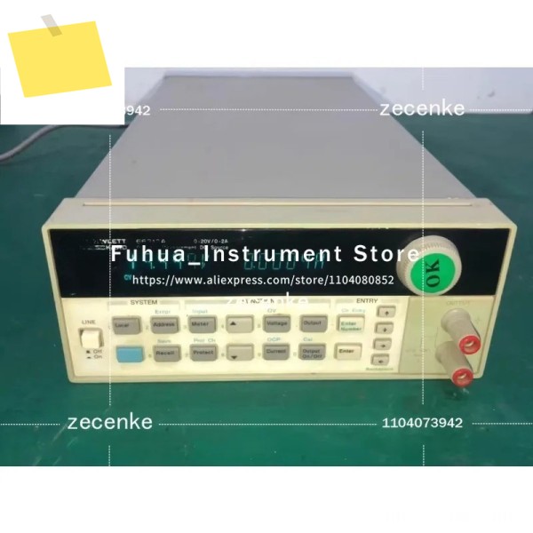 1PC Agilent 66312A 프로그래밍 가능 DC 조정 전원 공급 장치는 양호한 상태로 테스트되었습니다 제품 이미지