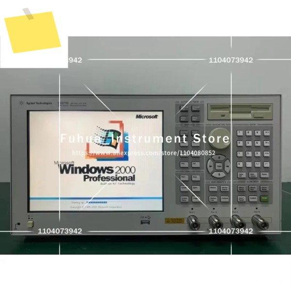 Agilent E5071B 네트워크 분석기 300khz-8.5GHz 양호한 상태로 사용됨 제품 이미지