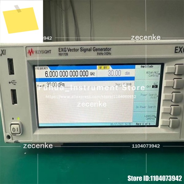 AGILENT Keysight N5172B EXG X 시리즈 RF 벡터 신호 발생기, 9kHz ~ 3GHz Nice 제품 이미지
