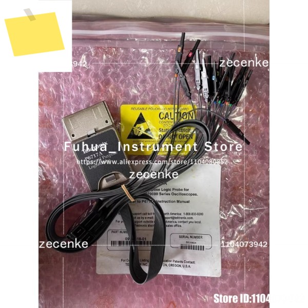 액세서리가 포함된 신품 Tektronix P6717A 범용 로직 프로브 제품 이미지
