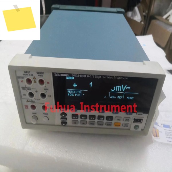 Tektronix DMM4050 6-12 자리 정밀 멀티미터는 양호한 상태로 사용됩니다. 제품 이미지