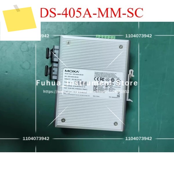 1PC MOXA EDS-405A-MM-SC 5포트 산업용 스위치 제품 이미지
