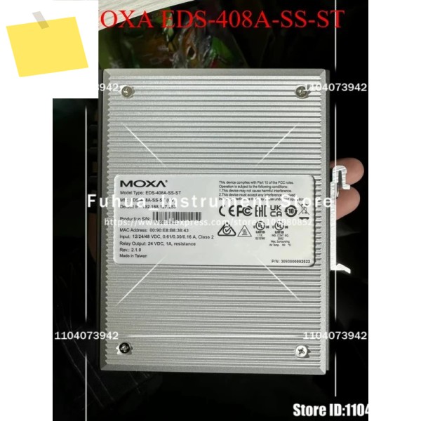 1PC MOXA EDS-408A-SS-ST 산업용 스위치 제품 이미지