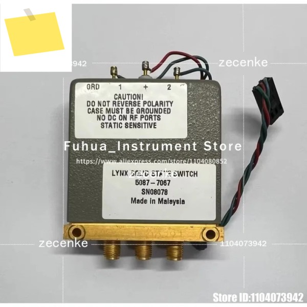 1PC Agilent 5087-7067 솔리드 스테이트 RF 스위치 전자 상태 양호 제품 이미지