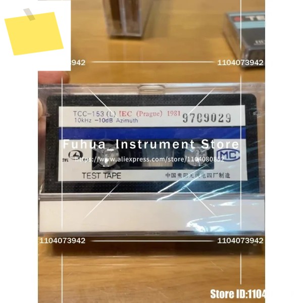 1PC 테스트 테이프 TCC-153L 10KHz-10dB 방위각 헤드 조정 좋음 제품 이미지